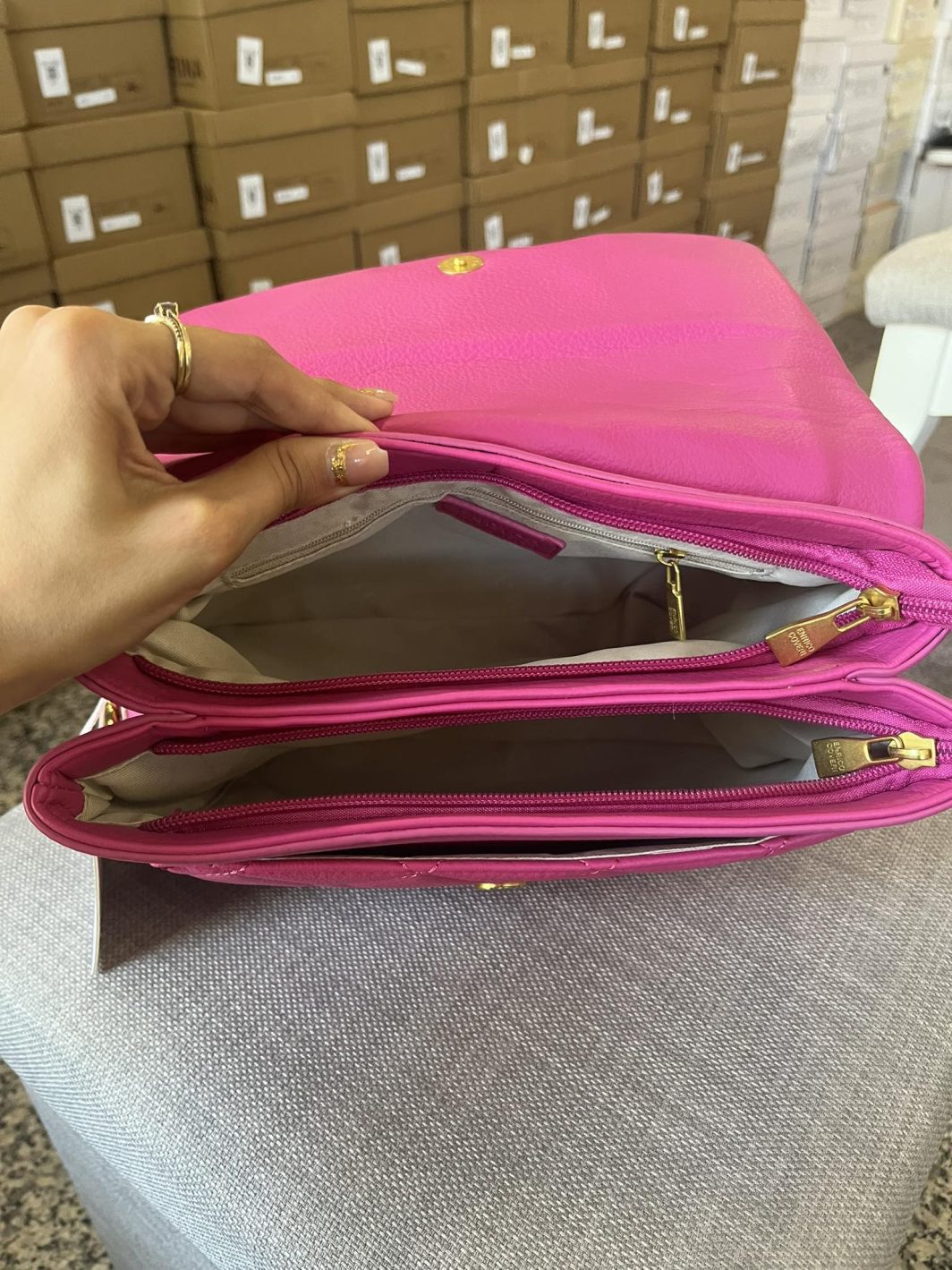 Mala Hot Pink Enrico Coveri