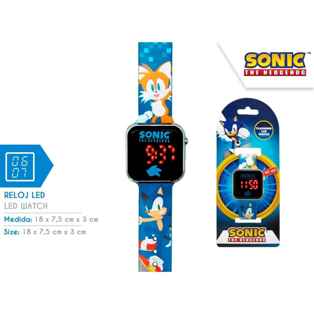 Relógio Digital LED Sonic