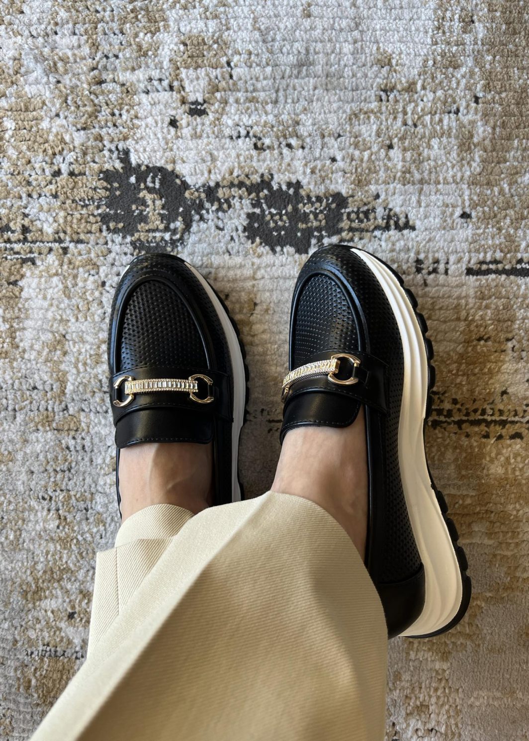 Loafers com sola Sport