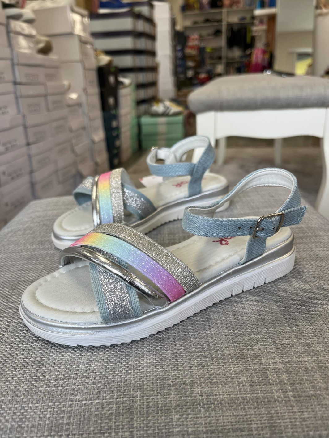 Sandália DK Kids - Azul