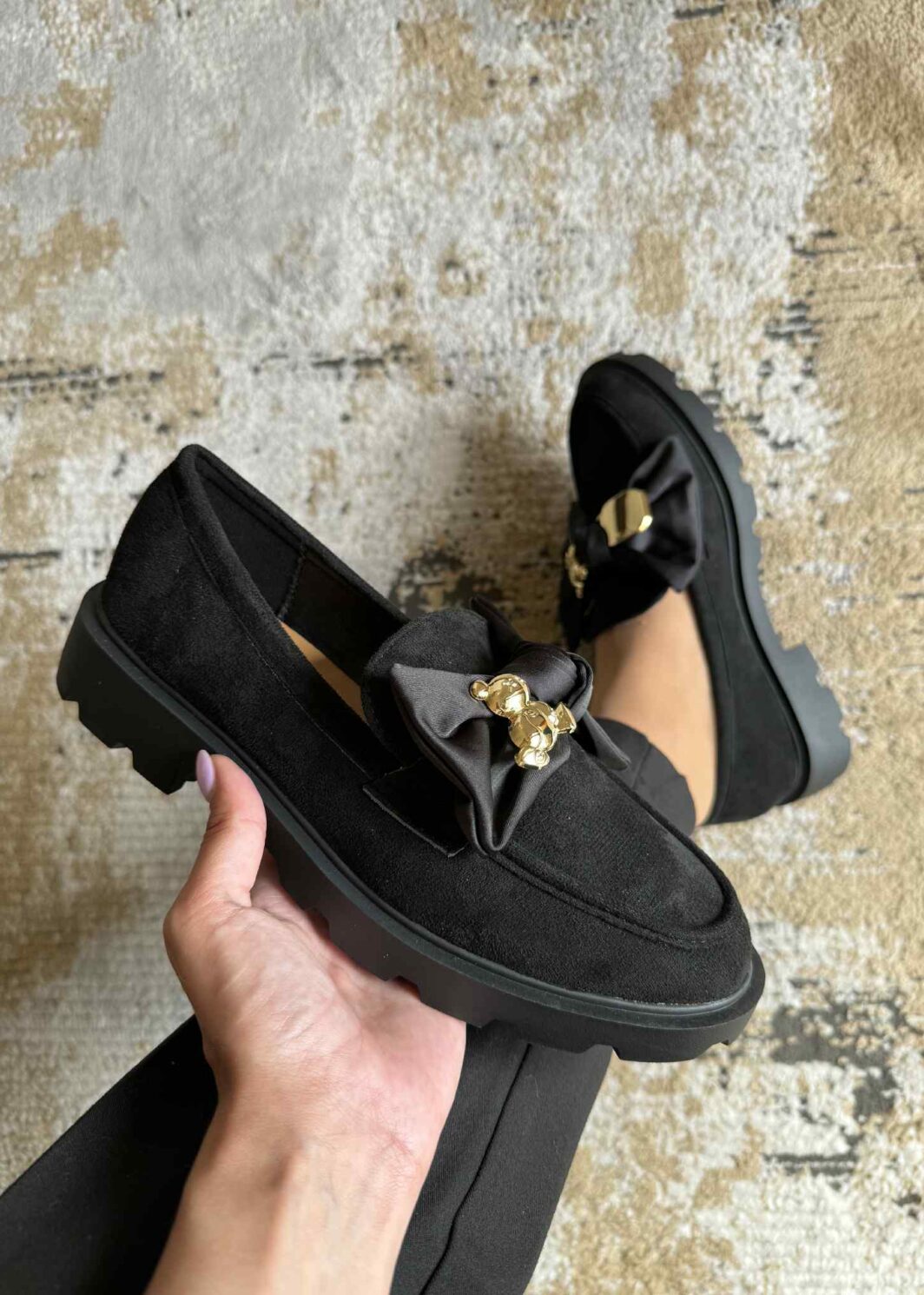Loafer Teddy - Preto