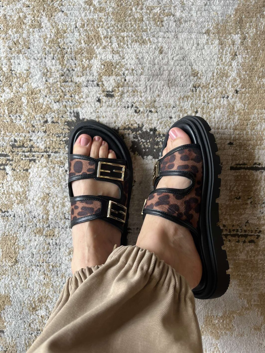 Chinelo Animal Print