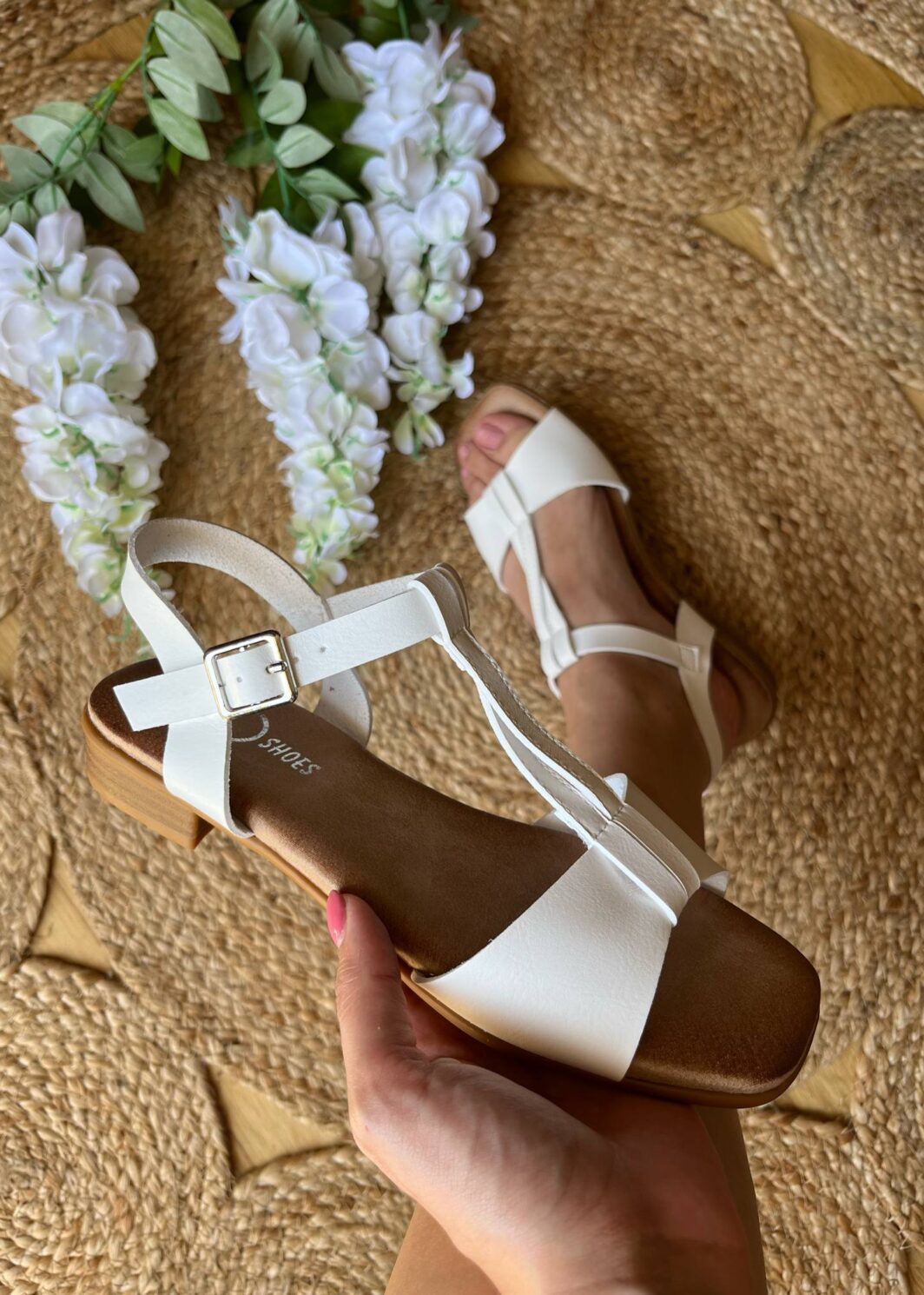 Sandália Spring Time - Branco