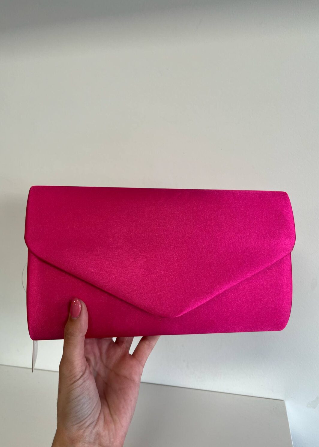 Pochete Cetim Fuchsia