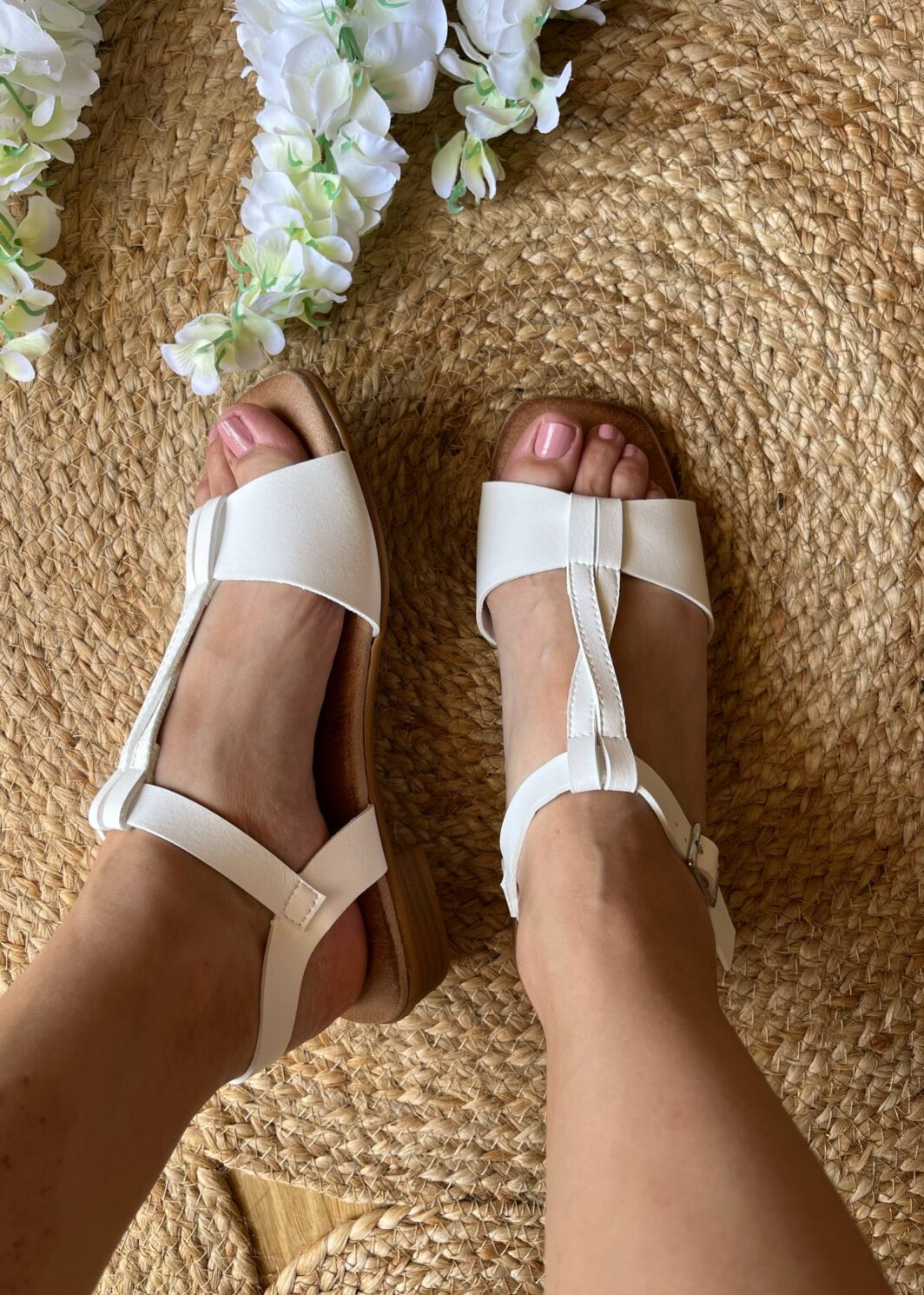 Sandália Spring Time - Branco