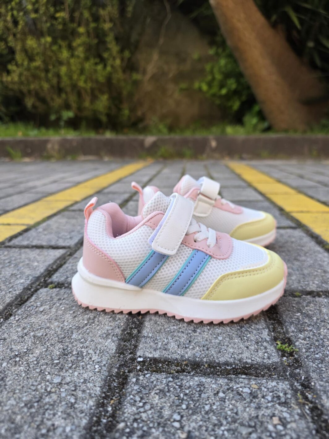 Sapatilha kids desportiva multicolor