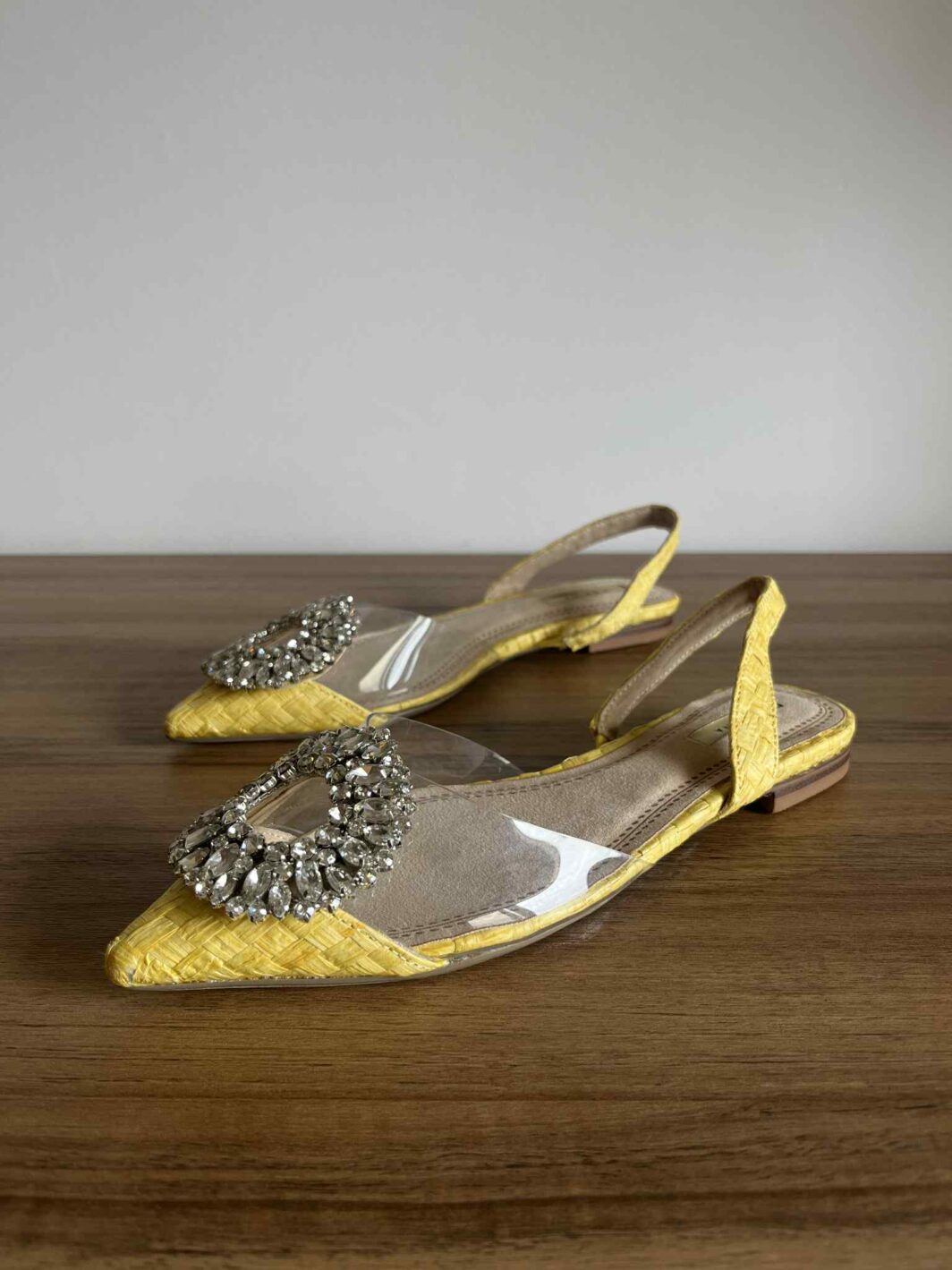 Sapato raso Corina Amarelo