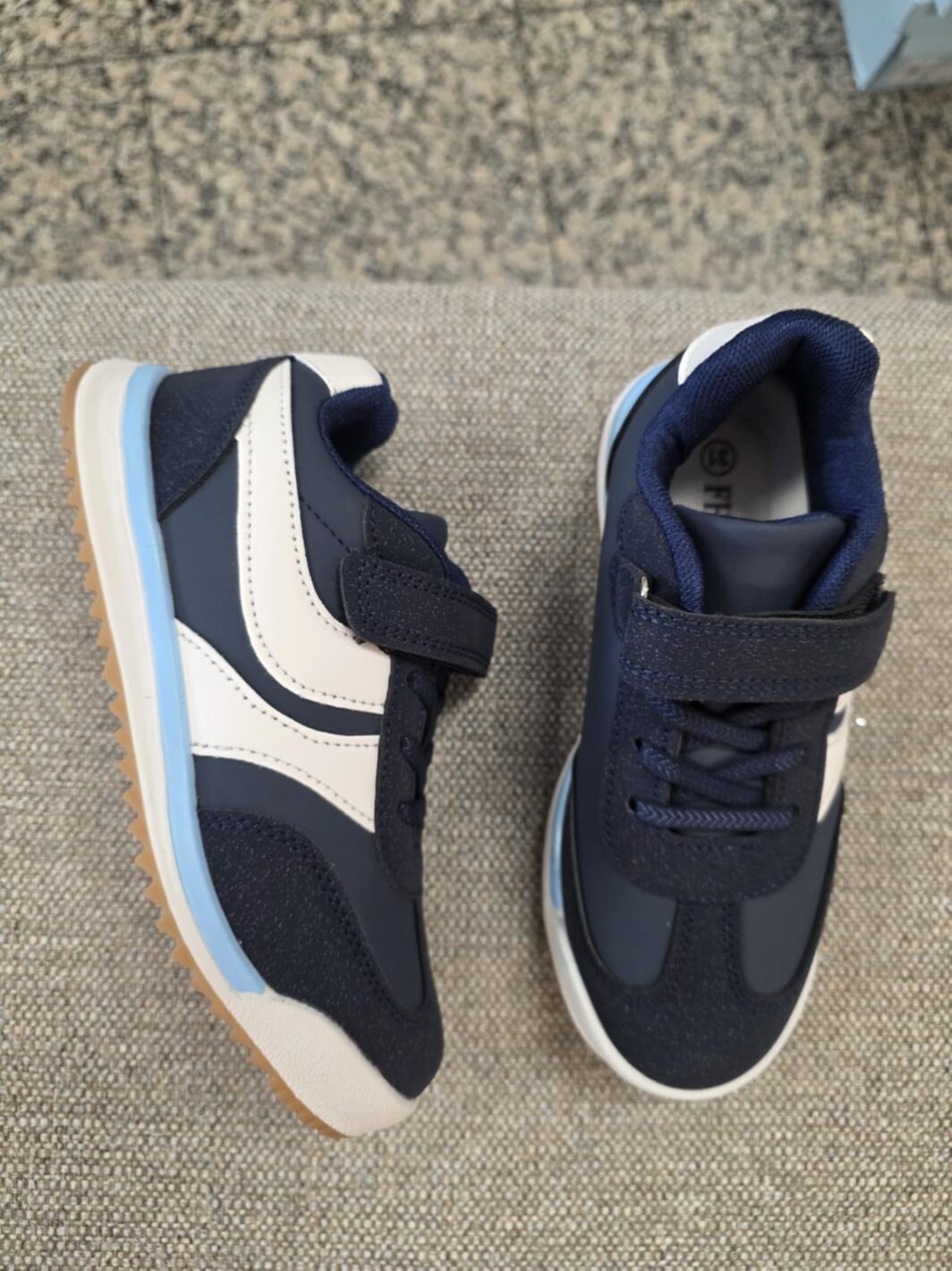 Sapatilha Blue&White