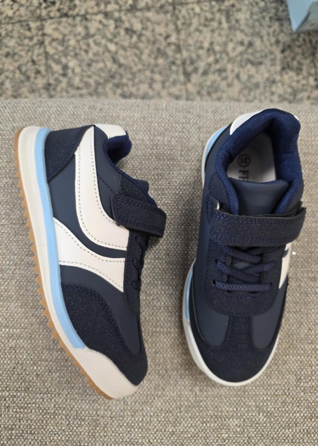 Sapatilha Blue&White