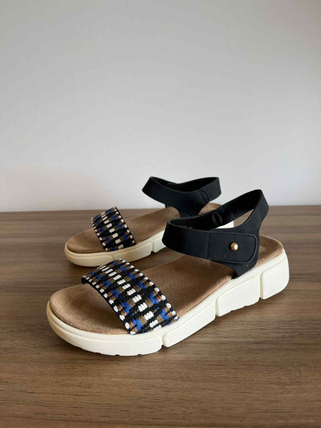 Sandália Confort Sport - Negro