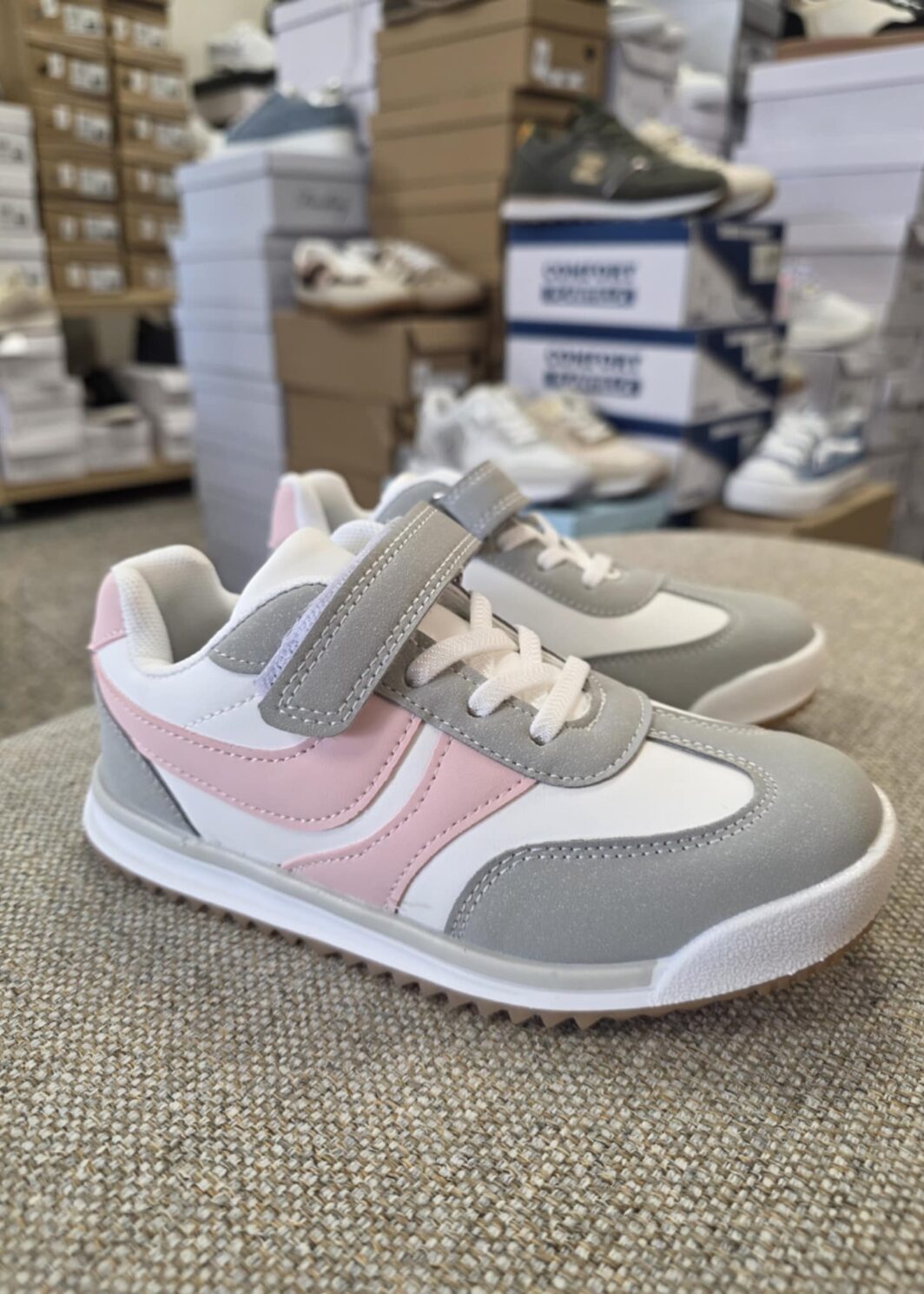 Sapatilha White&Pink
