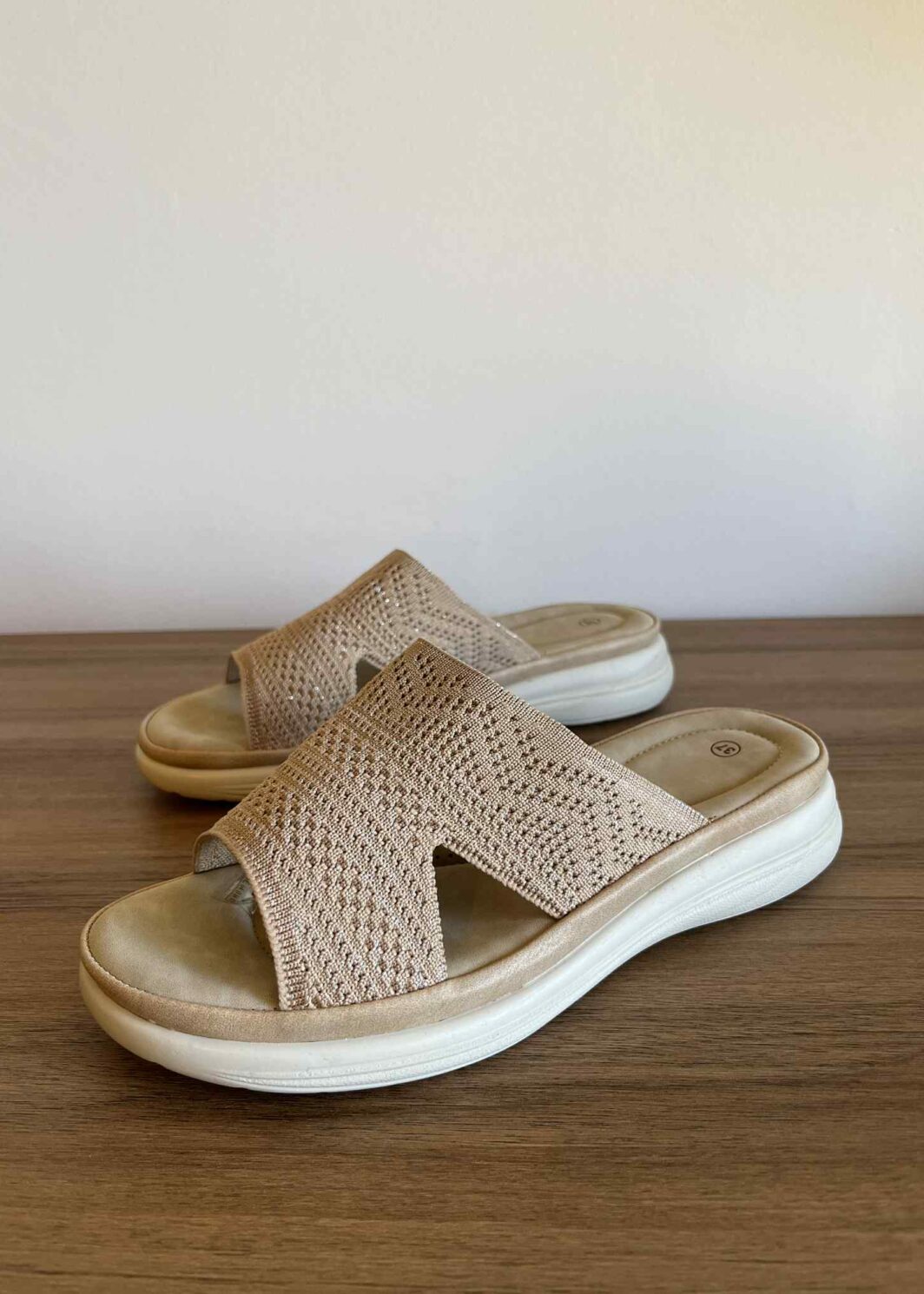 Chinelo Conforto Bege