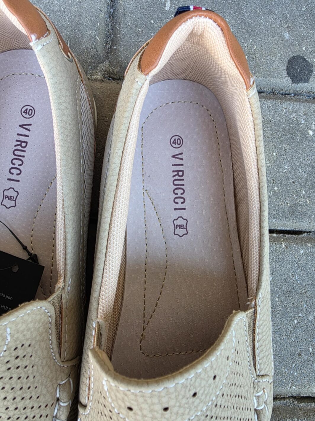 Mocassin homem taupe virucci - Image 4