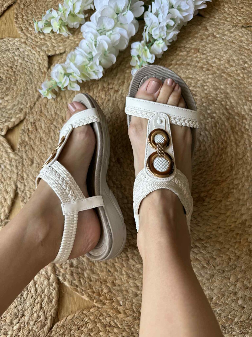 Sandália Sport Confort - Branco