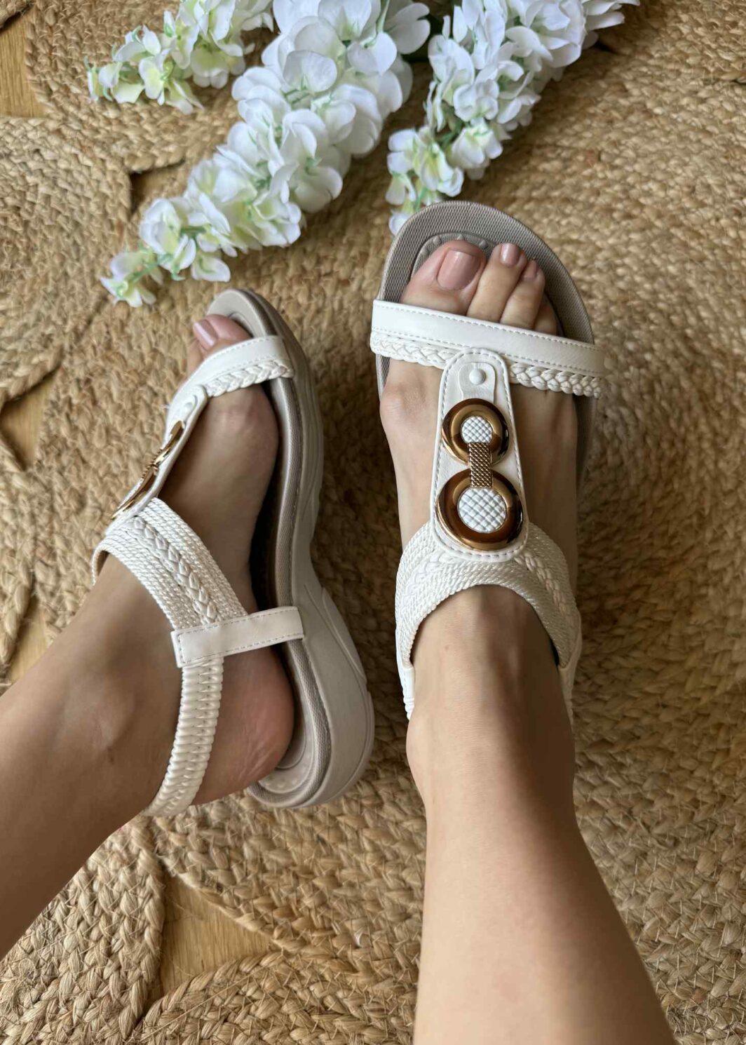 Sandália Sport Confort - Branco