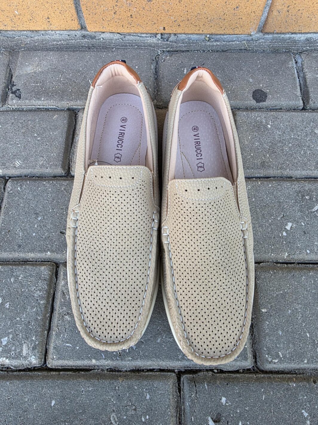 Mocassin homem taupe virucci - Image 5