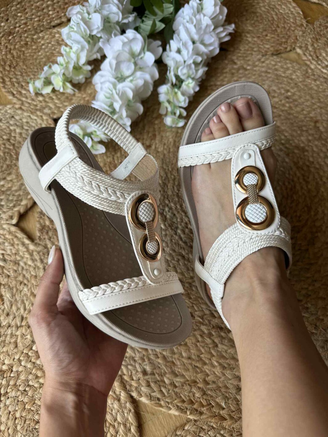 Sandália Sport Confort - Branco