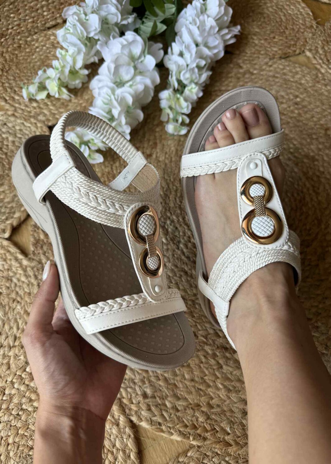 Sandália Sport Confort - Branco