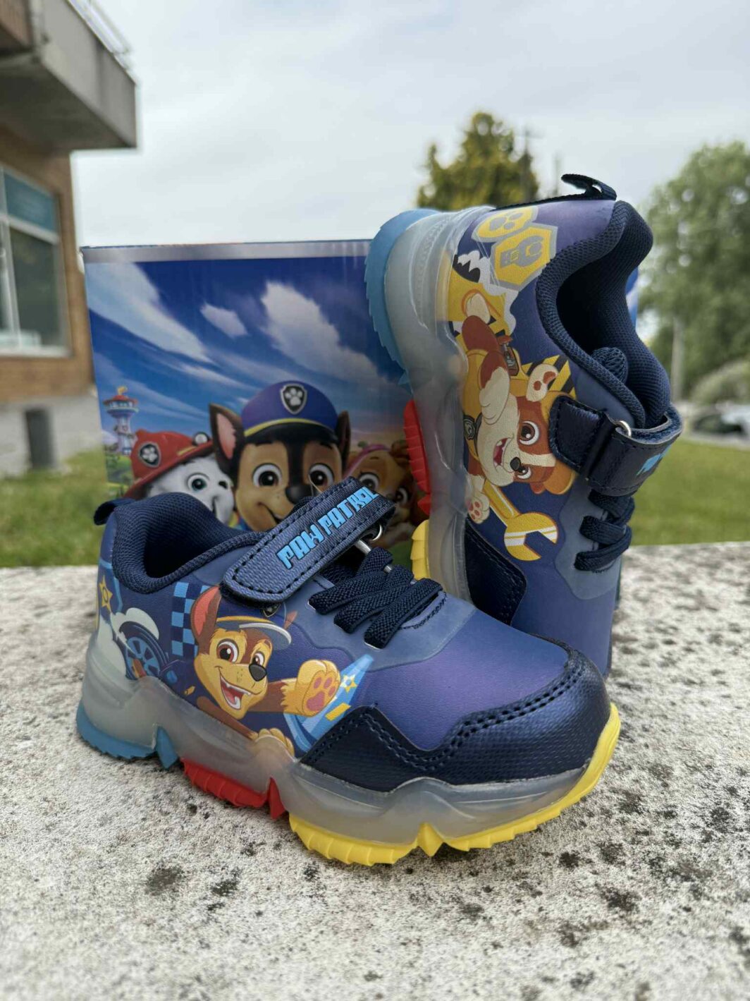SAPATILHA SOLA TPR COM LUZES PAW PATROL