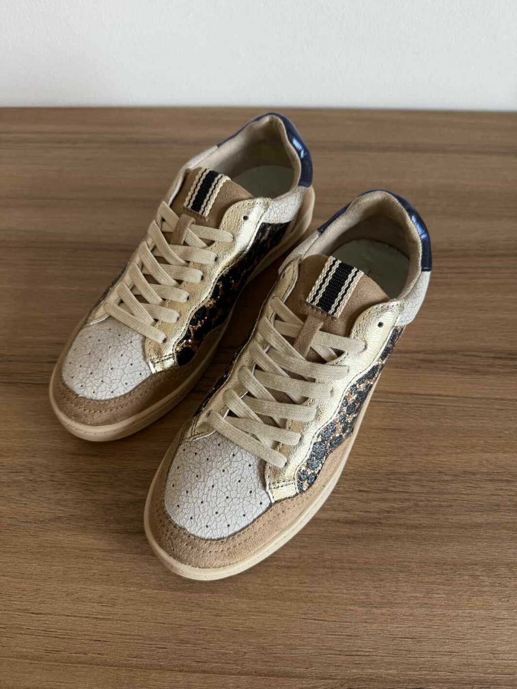 Ténis Corina Leopardo Glitter