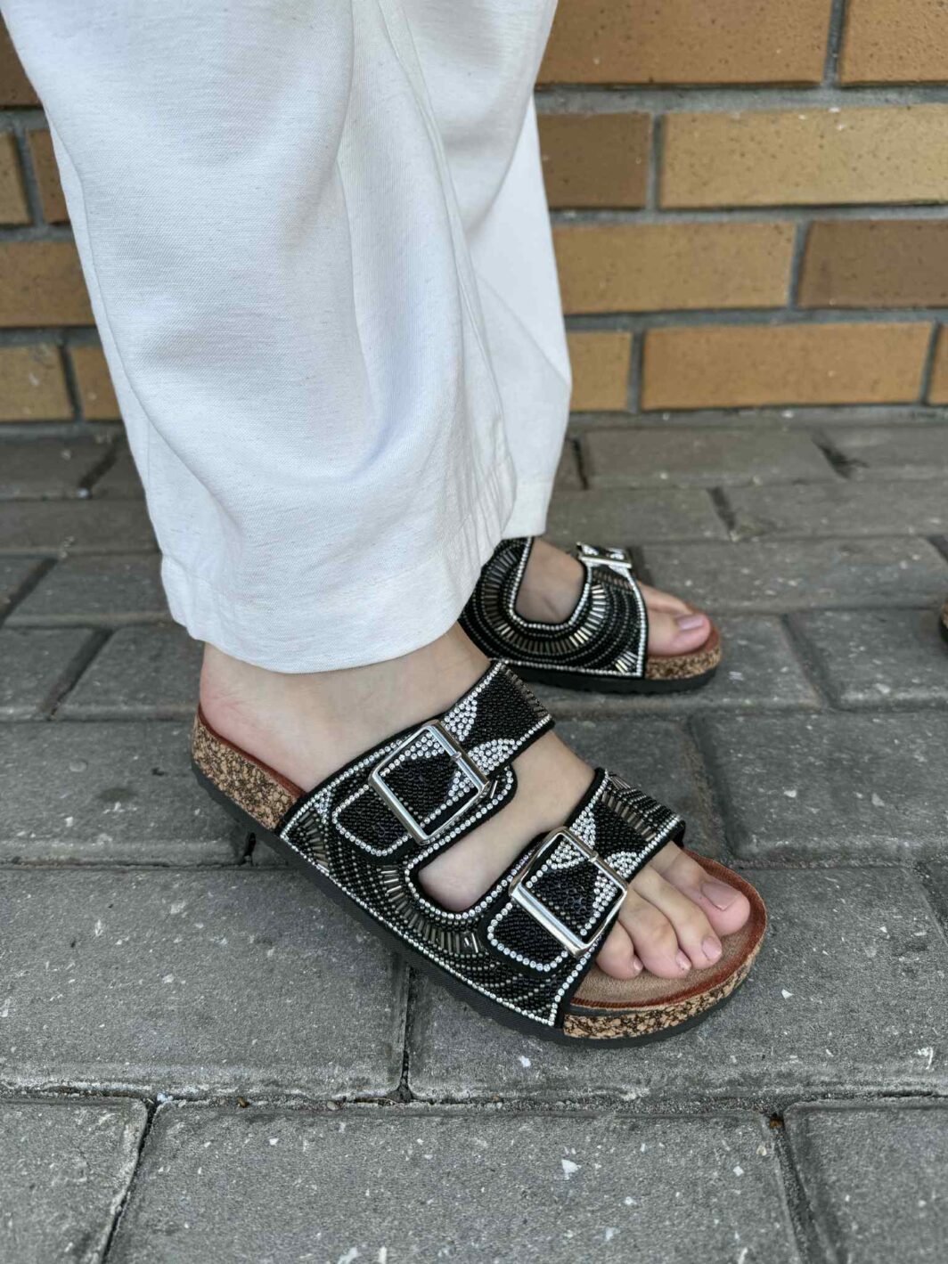 Chinelo Missangas - Dourado