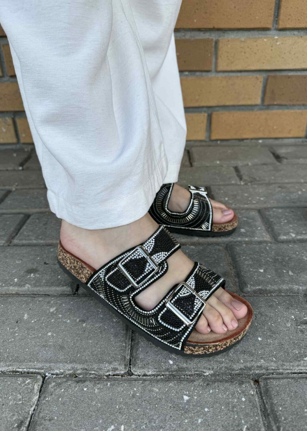 Chinelo Missangas - Dourado