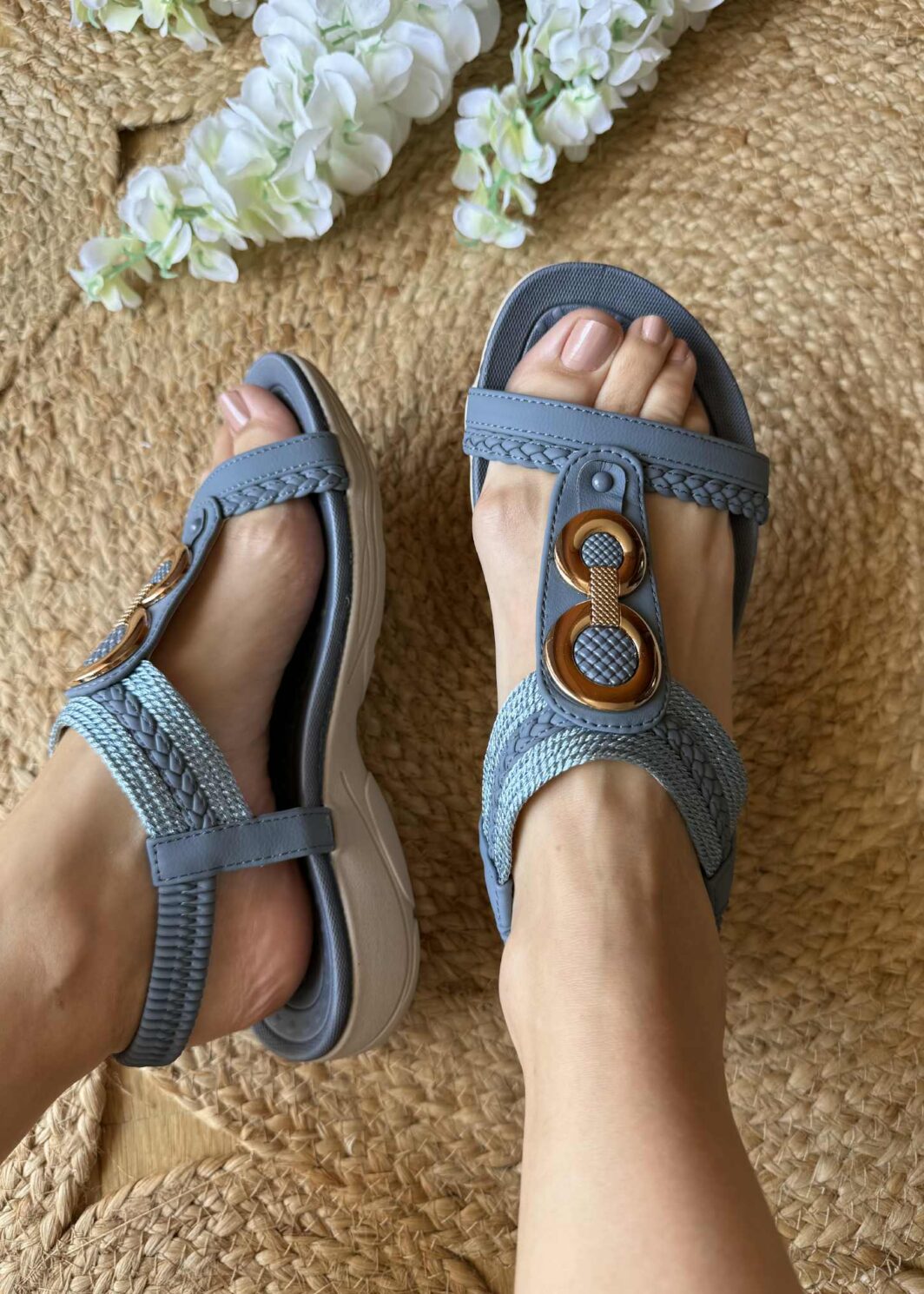 Sandália Sport Confort - Azul