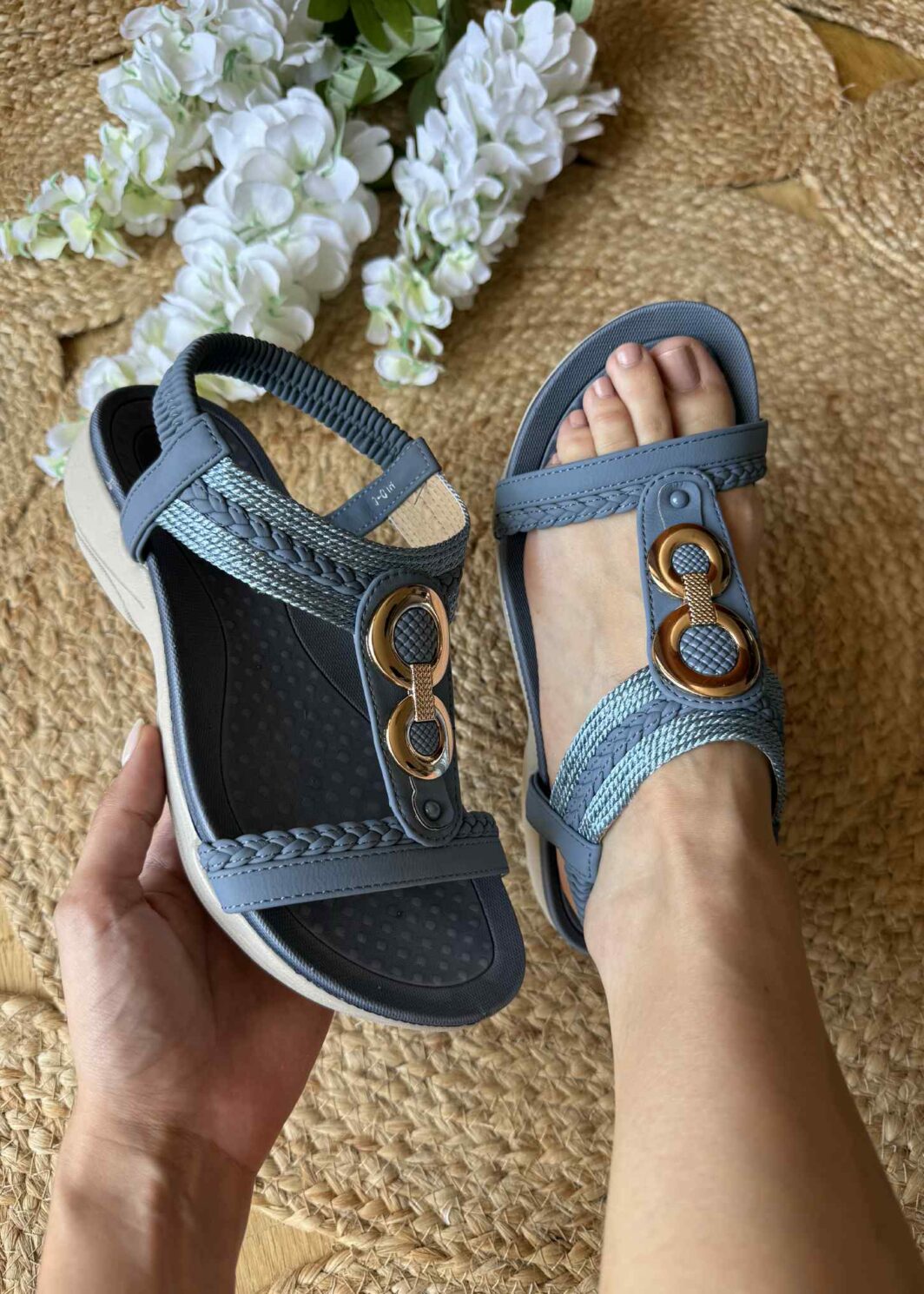 Sandália Sport Confort - Azul