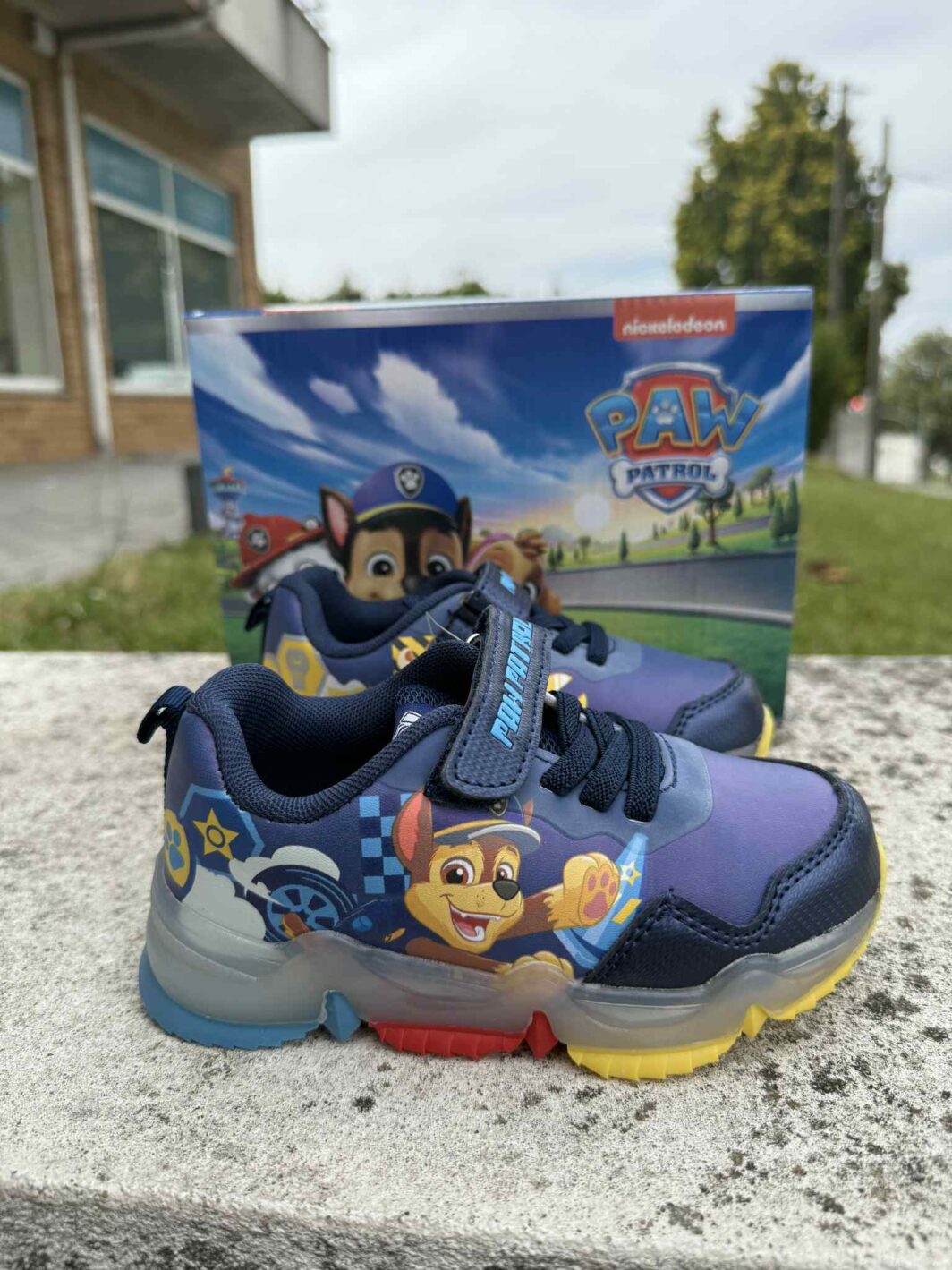 SAPATILHA SOLA TPR COM LUZES PAW PATROL