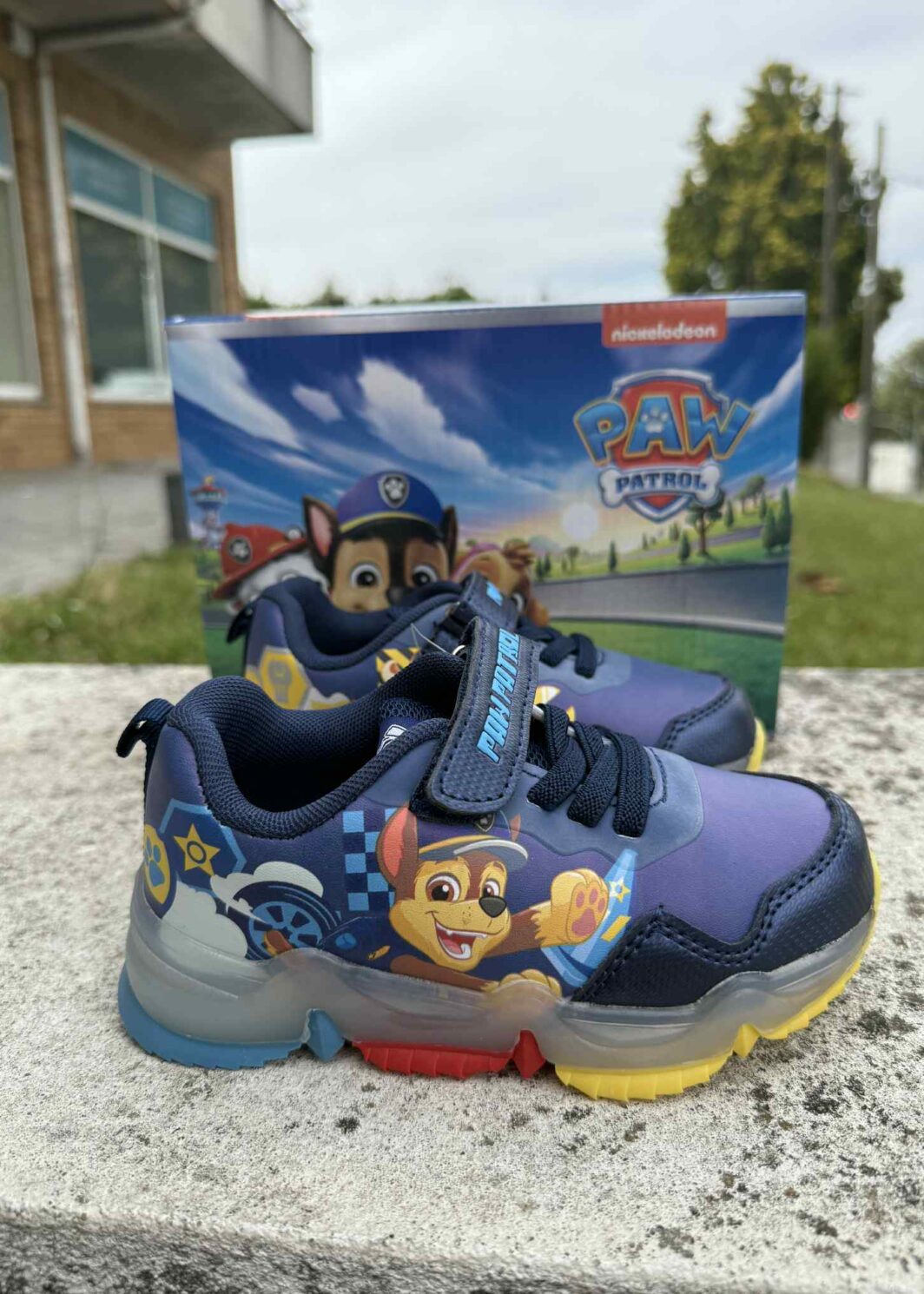 SAPATILHA SOLA TPR COM LUZES PAW PATROL