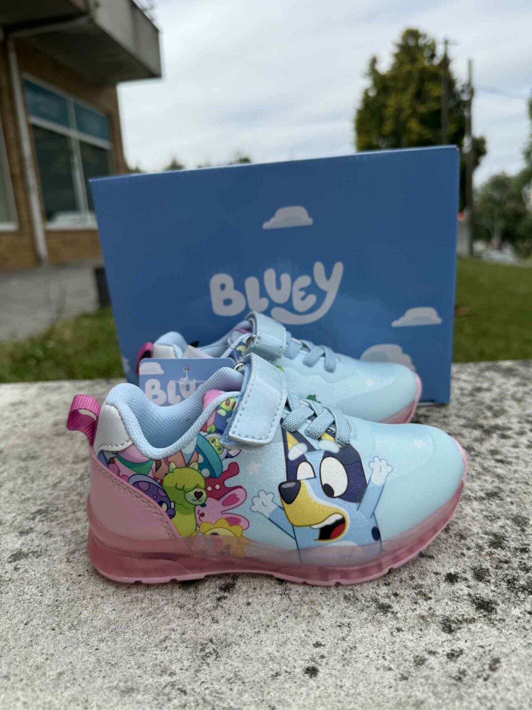 SAPATILHA SOLA TPR COM LUZES BLUEY