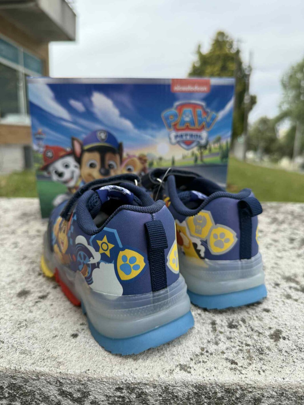 SAPATILHA SOLA TPR COM LUZES PAW PATROL