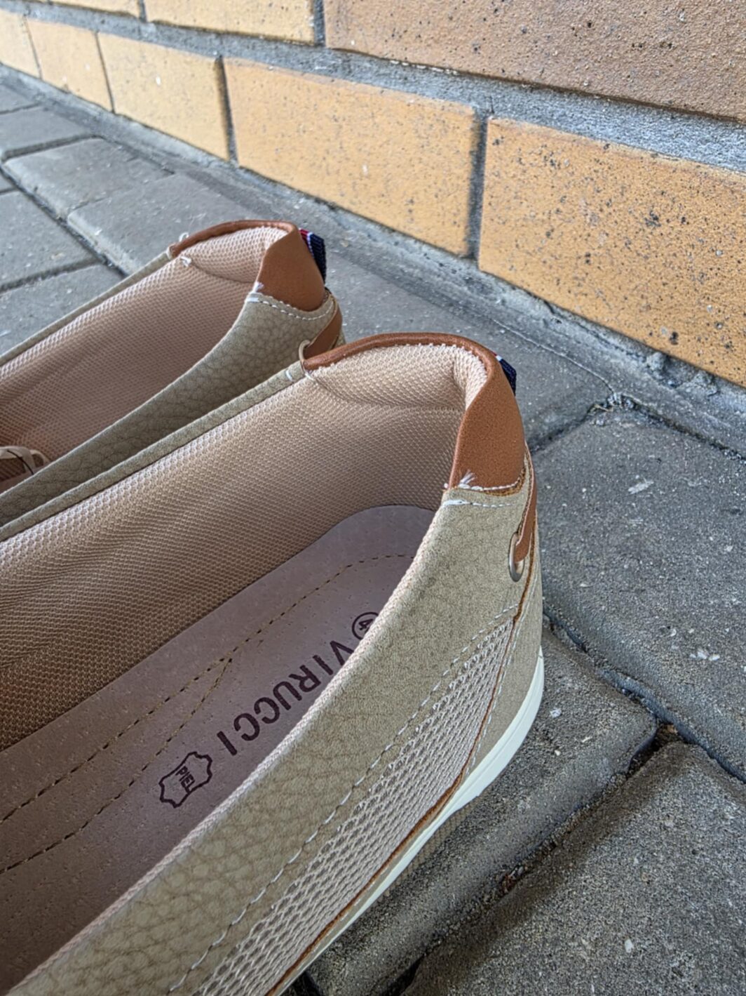 Mocassin homem taupe virucci - Image 3