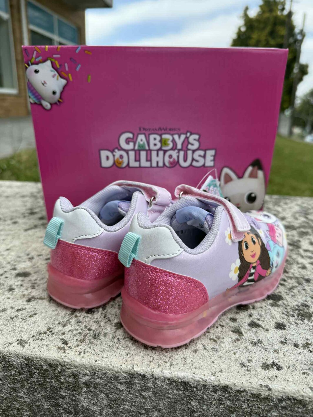 SAPATILHA SOLA TPR COM LUZES GABBY´S DOLLHOUSE