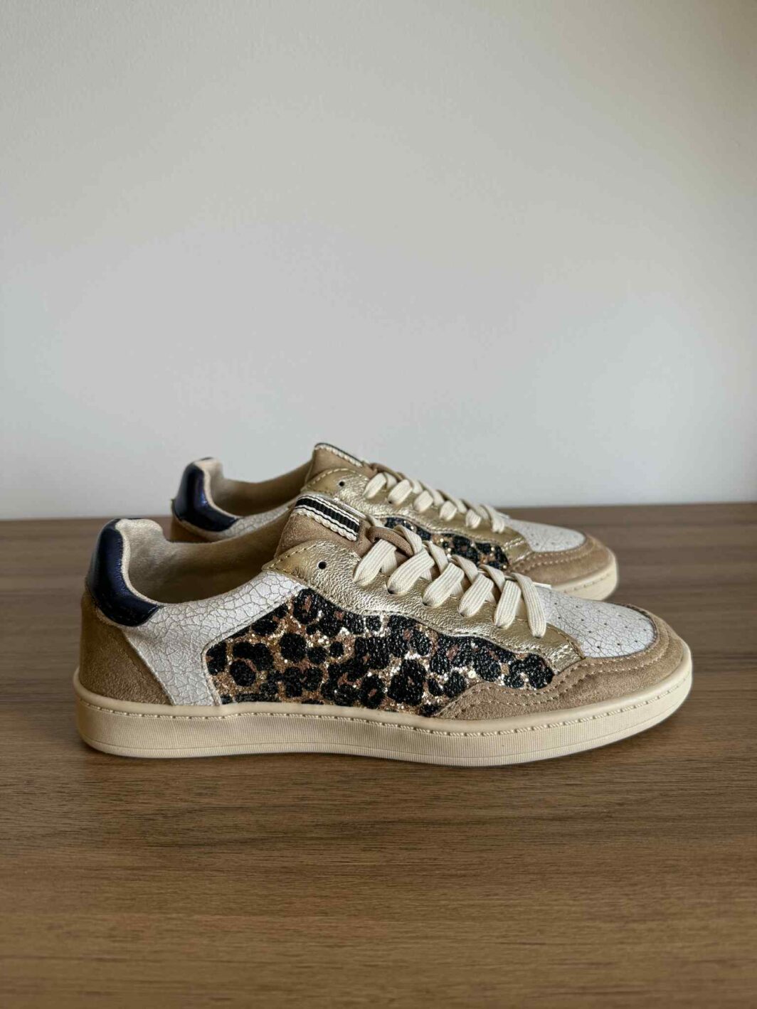 Ténis Corina Leopardo Glitter