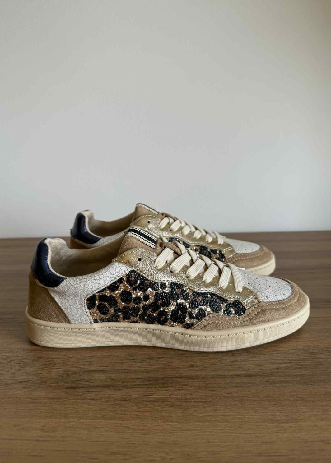 Ténis Corina Leopardo Glitter