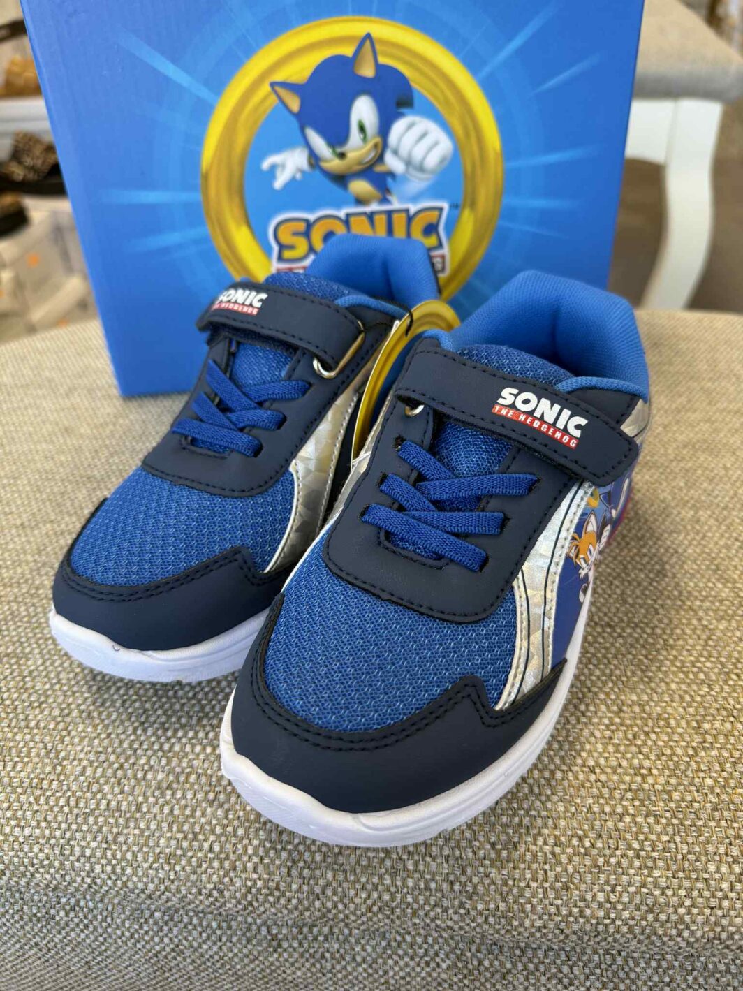 Sapatilha Sonic The Hedgehog com Luzes