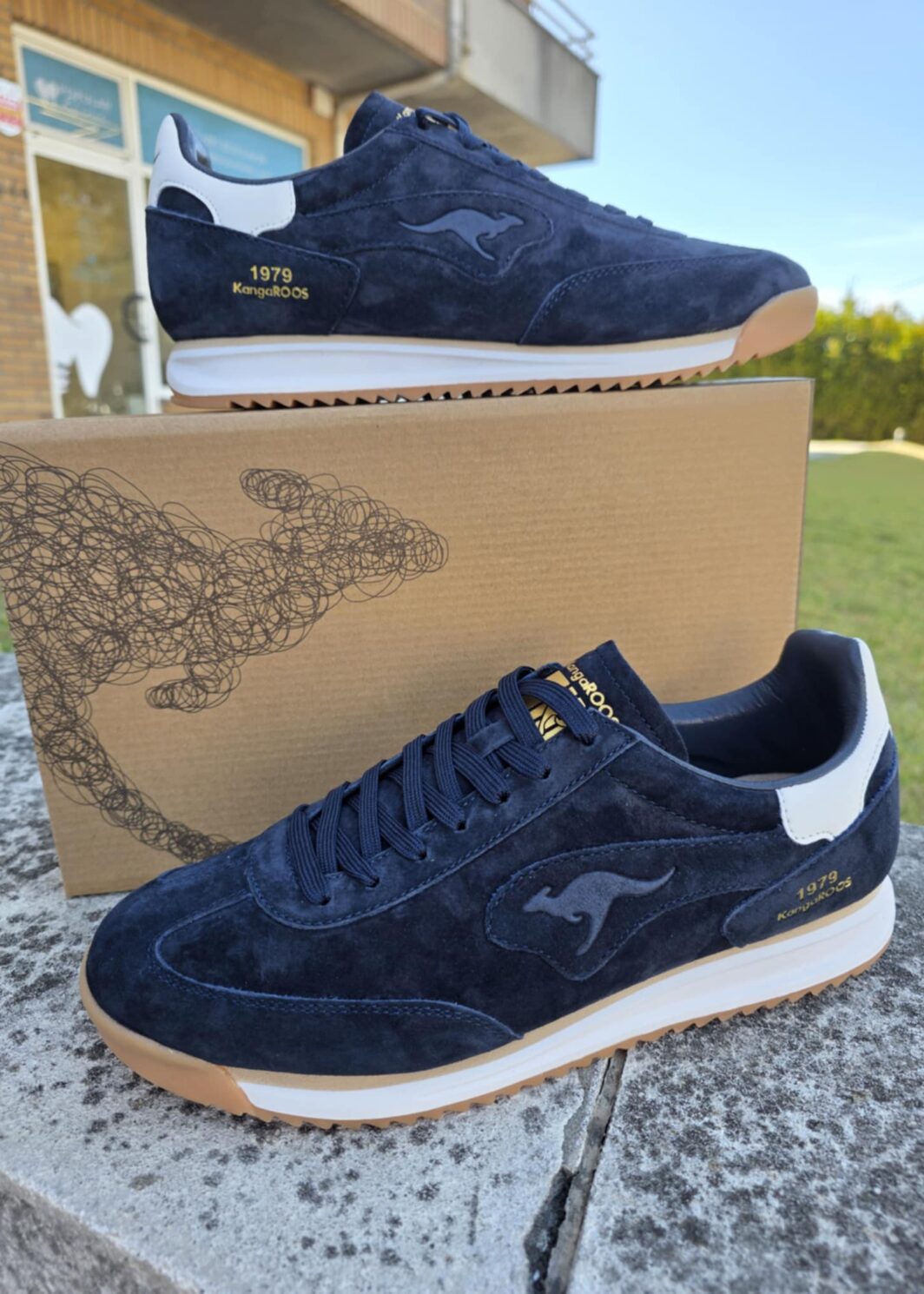 Sapatilha Casual Kangaroos Azul