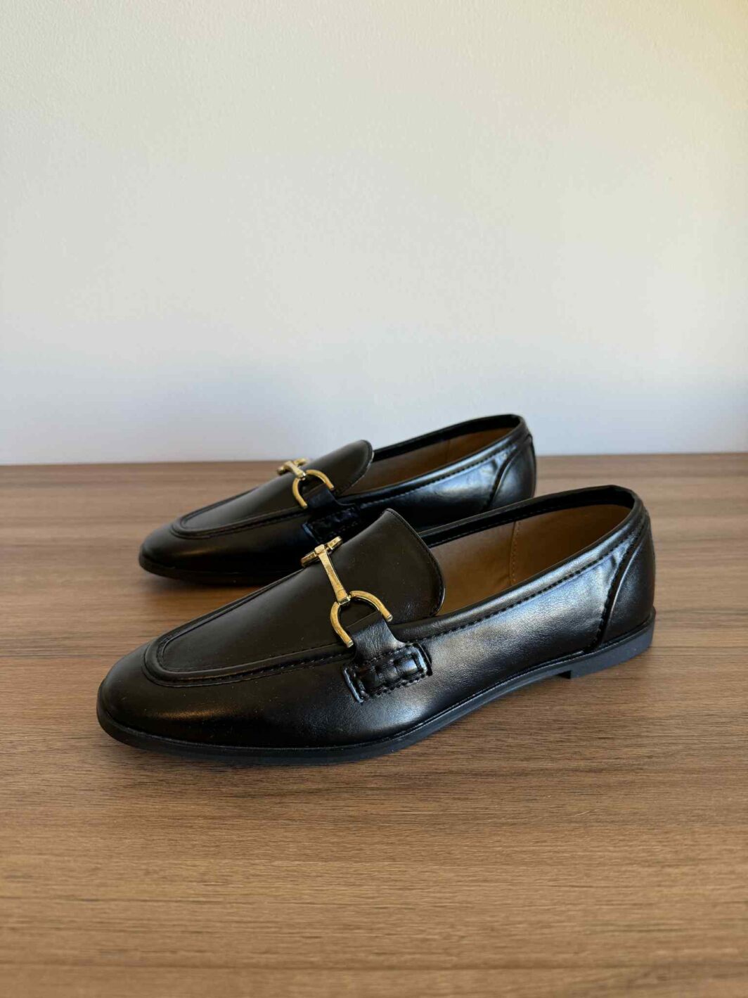 Mocassins Rasos Corina - Preto
