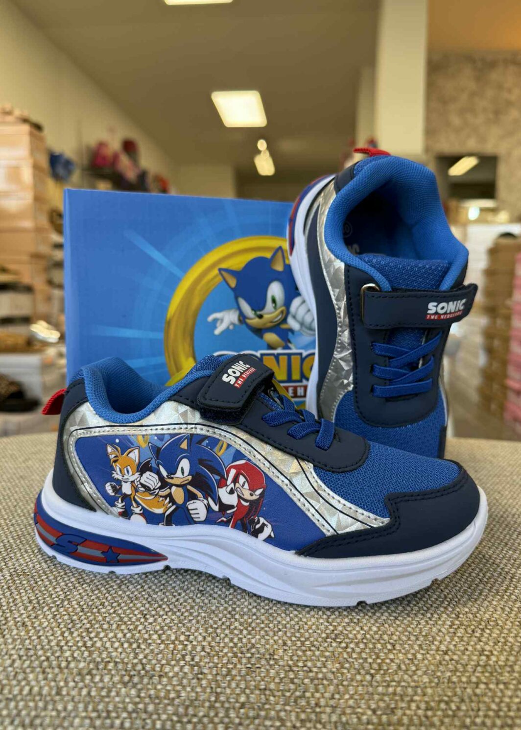 Sapatilha Sonic The Hedgehog com Luzes
