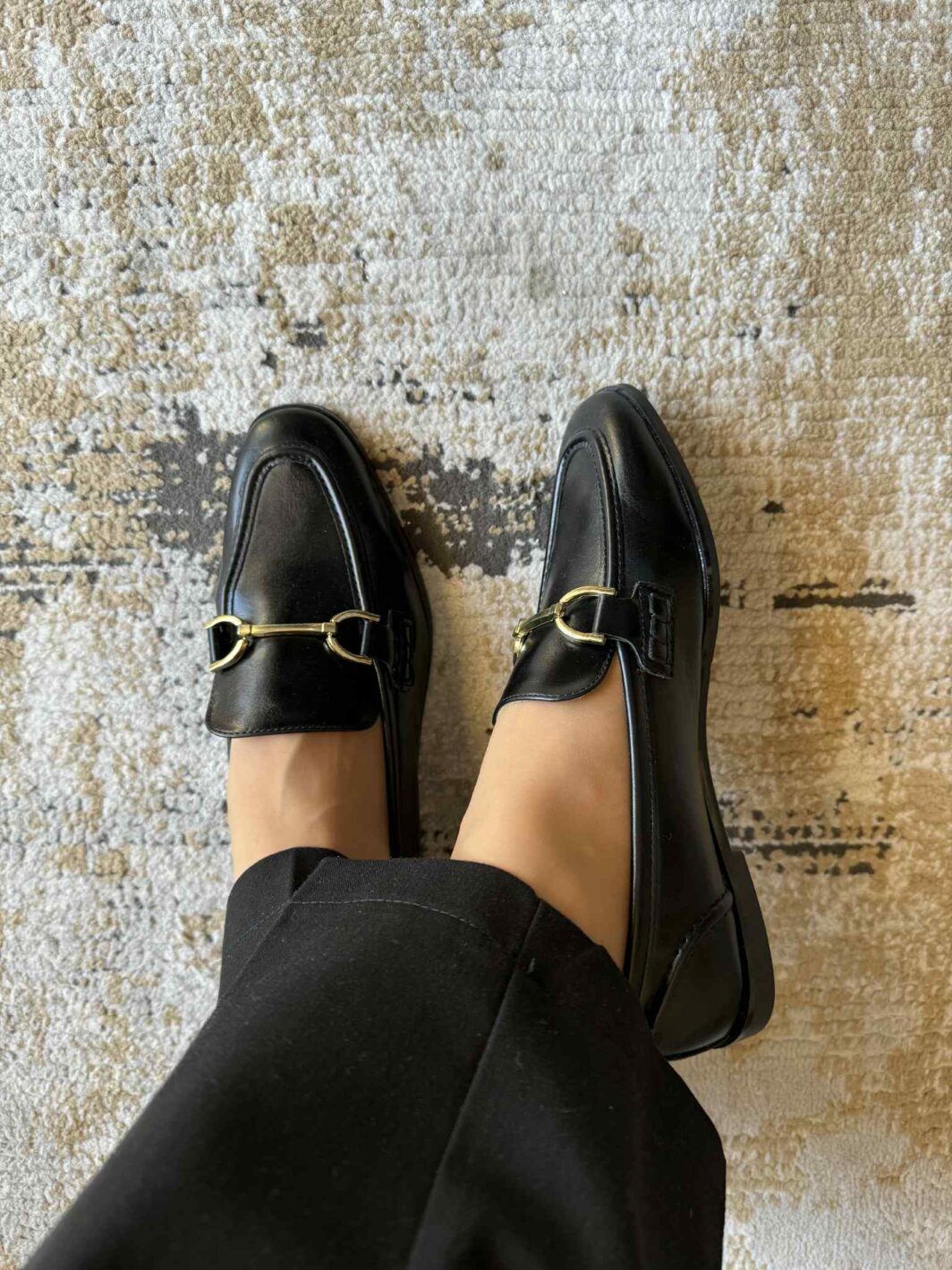 Mocassins Rasos Corina - Preto