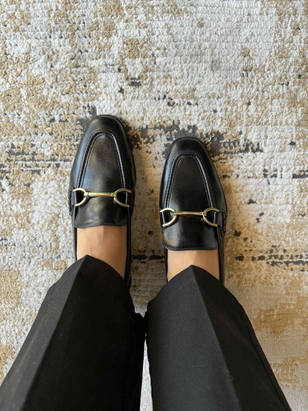Mocassins Rasos Corina - Preto