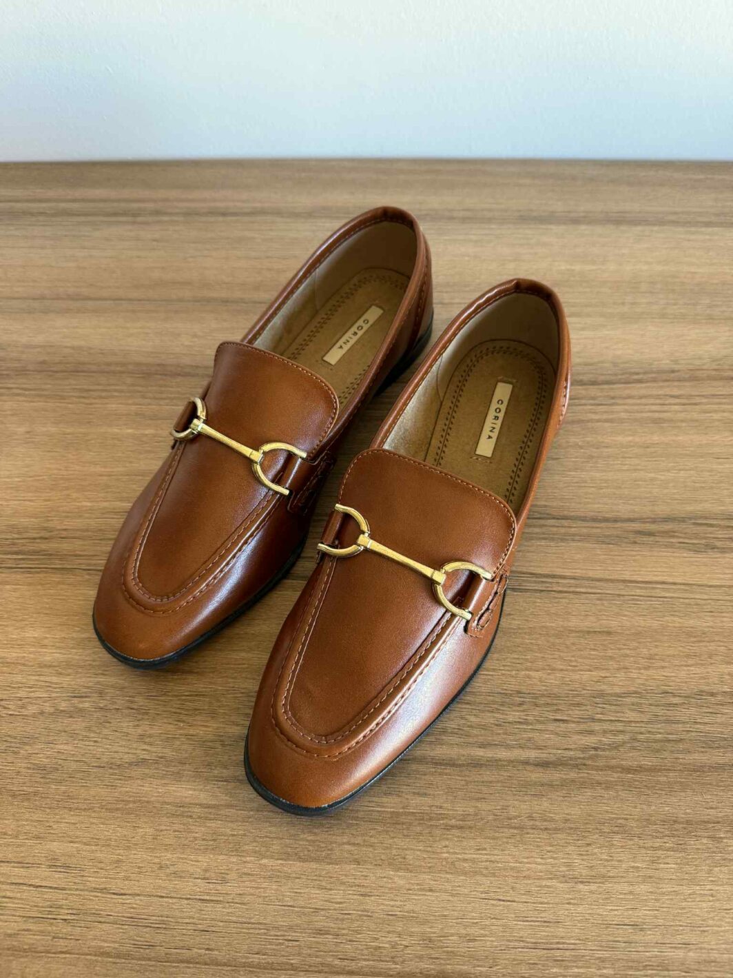 Mocassins Rasos Corina - Camel