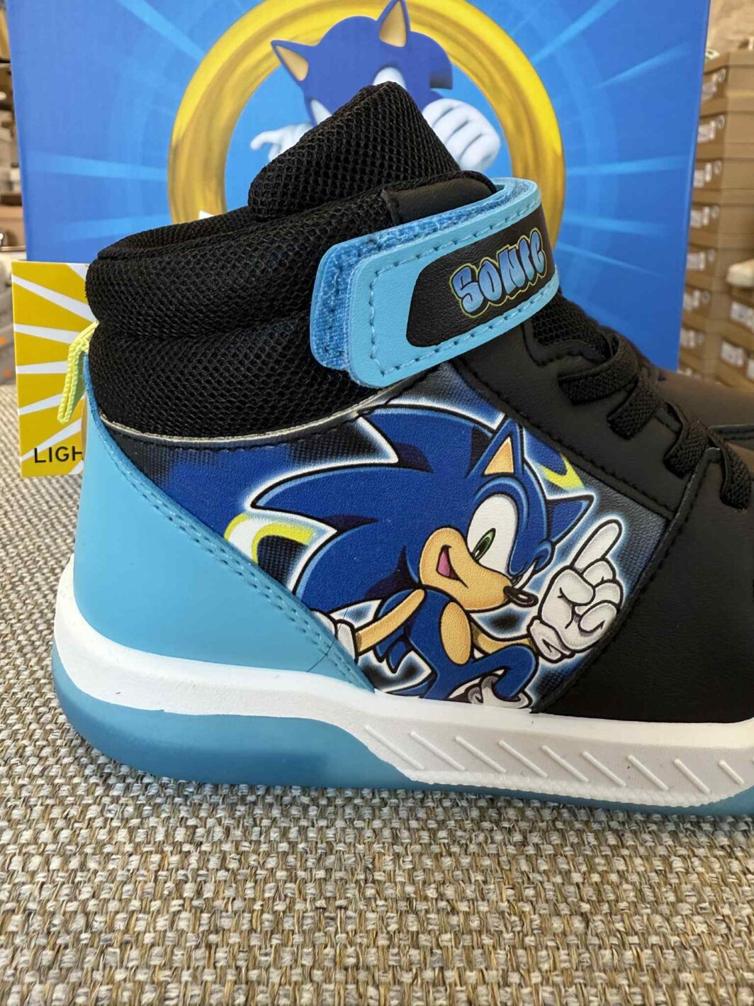 Sapatilha Bota Sonic com Luzes