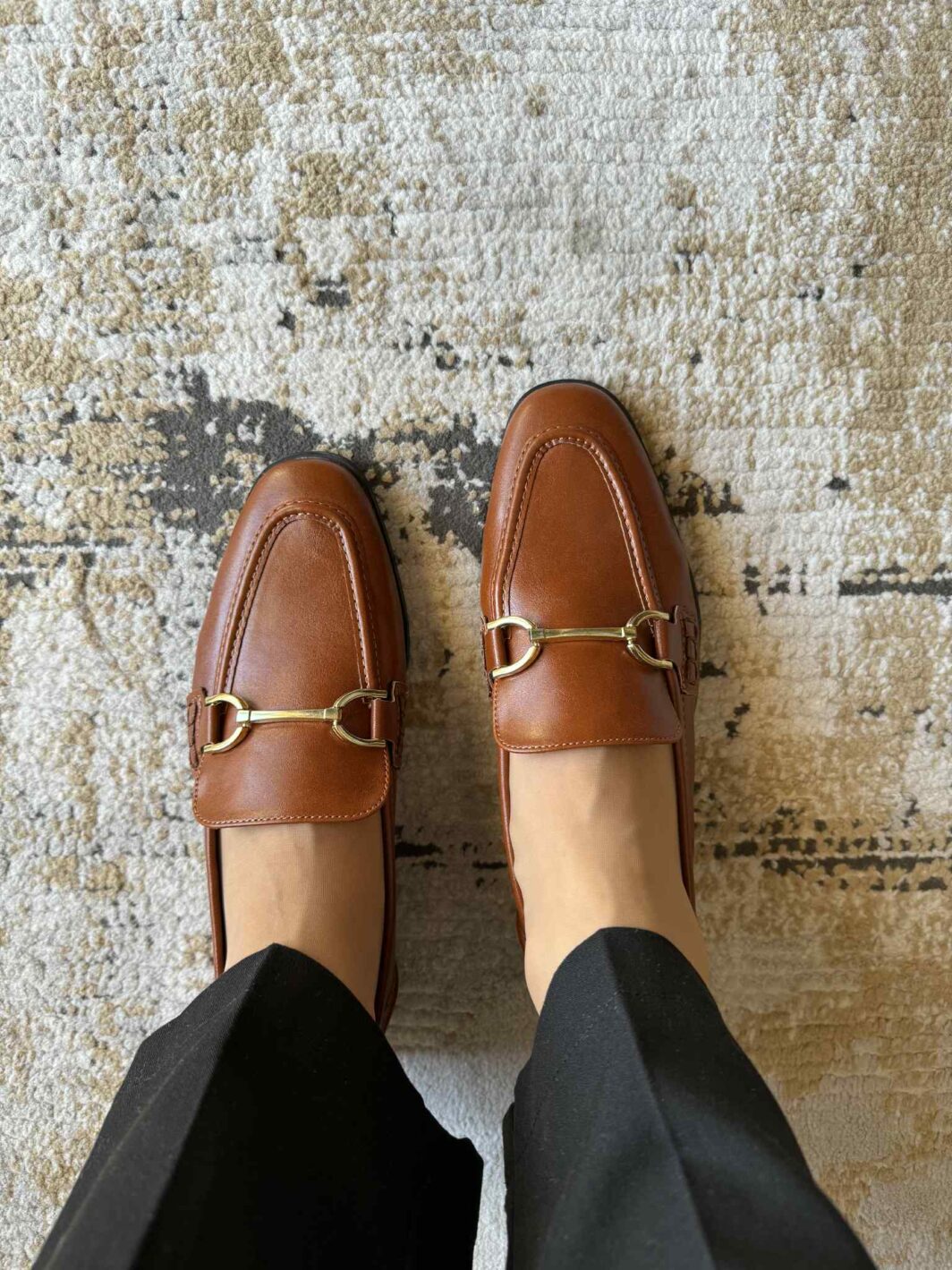 Mocassins Rasos Corina - Camel