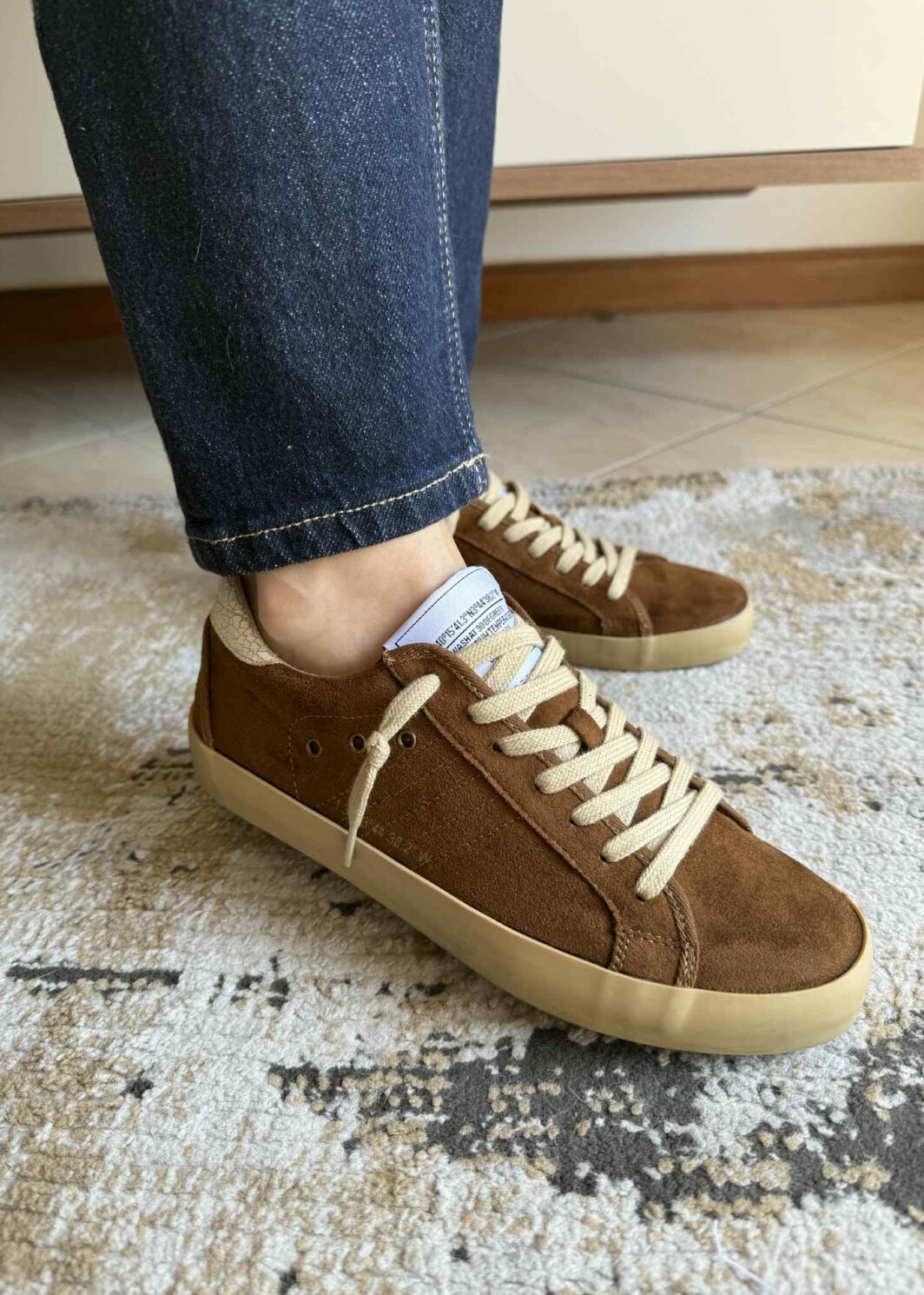 Ténis Corina Suede Camel
