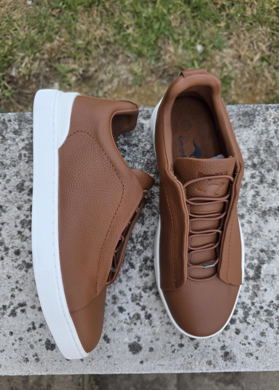 Sapatilha Elásticos Pele KangaROOS
