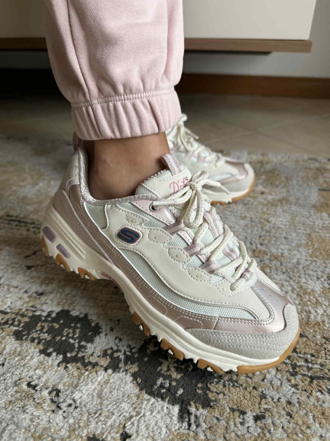 Skechers D'Lites Rosa