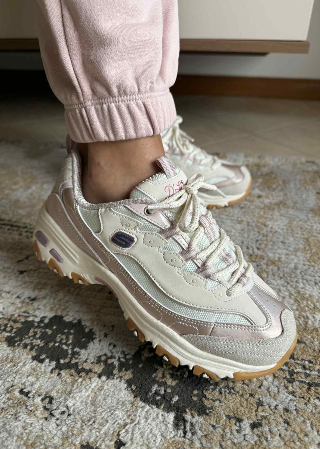 Skechers D'Lites Rosa