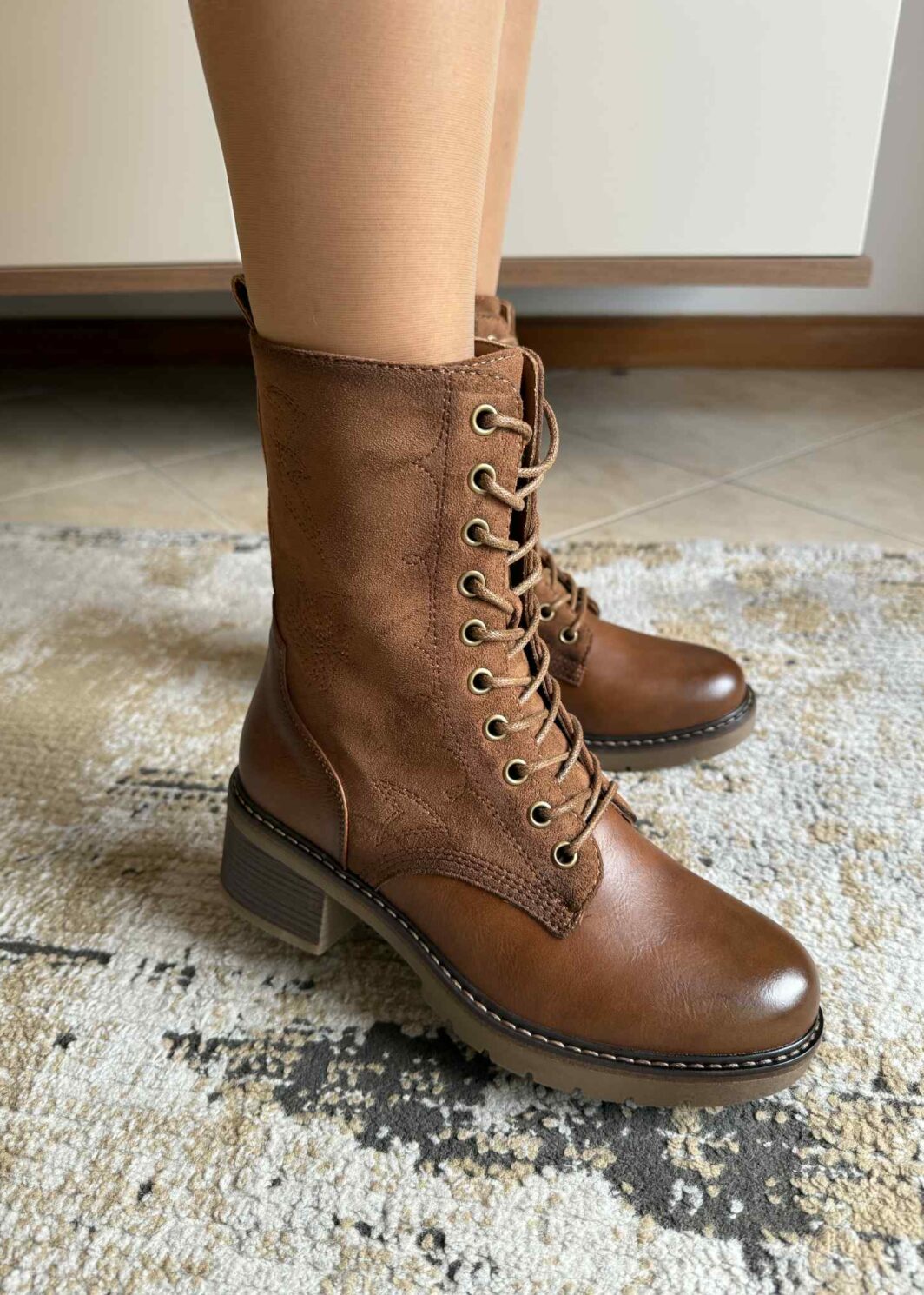 Bota Militar H&D - Camel